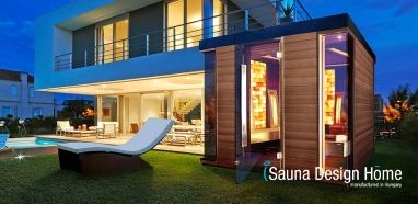 Kombinált kültéri szauna Kombinált kültéri szauna